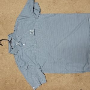 Straight Down Men's Performance Polo. Size Medium.